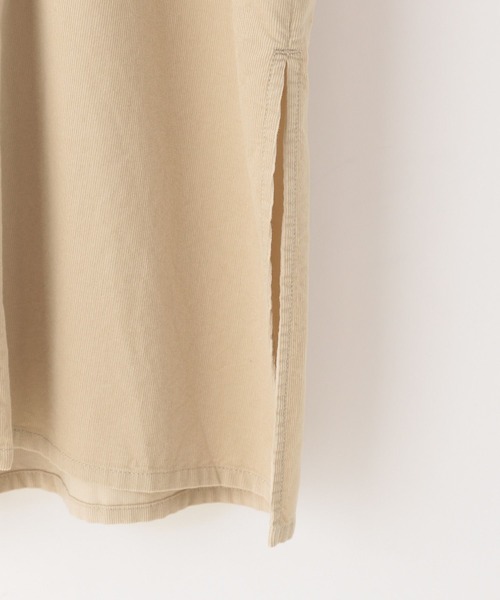 BAYFLOW（ベイフロー）の「[ワンピにも羽織りにも]コーデュロイフードワンピース（ワンピース・レディース・サンドベージュ/ブラウン/グレー・FREE）」の21枚目の写真