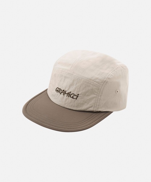 Gramicci（グラミチ）の「NYLON GRAMICCI CAP｜ナイロングラミチキャップ（キャップ・メンズ・サンドベージュ/ネイビー/ブラウン系その他2/イエロー系その他/オリーブ/ブラック/カーキブラウン/ダークブラウン系5/レッド/アイボリー系5/ネイビー系5/オリーブ系5・FREE）」の18枚目の写真