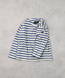 BIG FIELD | ボーダーボートネックロンT(Tシャツ/カットソー)