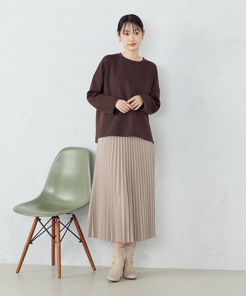 COMME CA ISM（コムサイズム）の「プリーツスカート（スカート・レディース・ブラック/ベージュ/アイボリー・SMALL/MEDIUM/LARGE）」の19枚目の写真