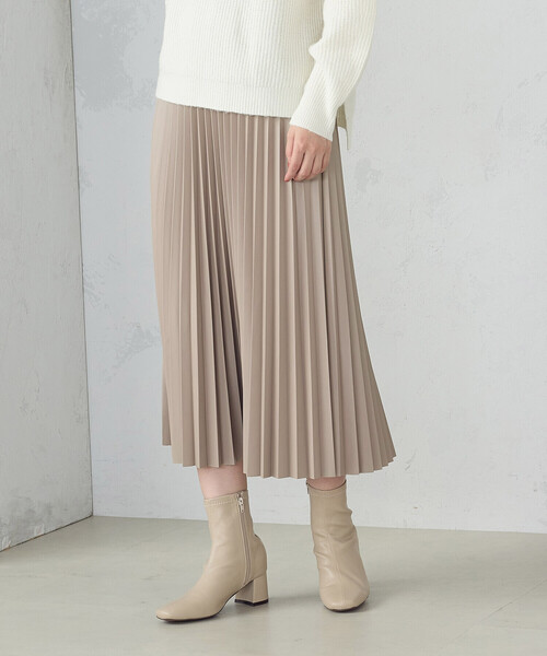 COMME CA ISM（コムサイズム）の「プリーツスカート（スカート・レディース・ブラック/ベージュ/アイボリー・SMALL/MEDIUM/LARGE）」の21枚目の写真