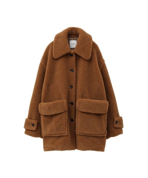 CLANE ボアコート クリーム色 サイズ1 CLANE ボアコート クリーム色 サイズ1