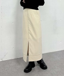 archives | ベルト付配色ステッチタイトスカート(スカート)
