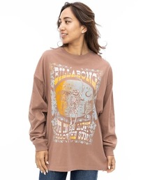 BILLABONG レディース GRAPHIC LOOSE LS TEE ロンＴ 【2024年秋冬モデル】/ビラボングラフィック長袖ロンT