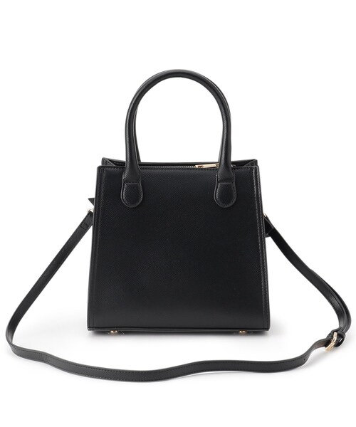 couture brooch（クチュールブローチ）の「◆リボンデザインスクエアバッグ（ショルダーバッグ・レディース・サンドベージュ/ブラック・00）」の13枚目の写真