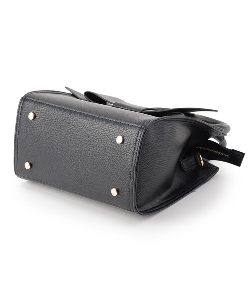 couture brooch（クチュールブローチ）の「◆リボンデザインスクエアバッグ（ショルダーバッグ・レディース・サンドベージュ/ブラック・00）」の14枚目の写真