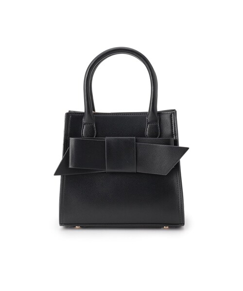 couture brooch（クチュールブローチ）の「◆リボンデザインスクエアバッグ（ショルダーバッグ・レディース・サンドベージュ/ブラック・00）」の18枚目の写真