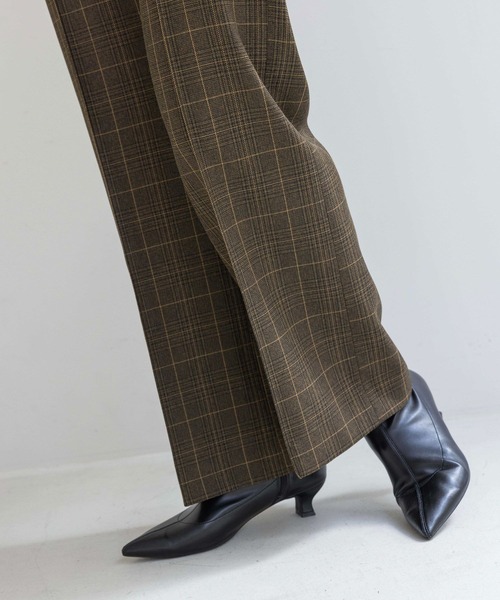 LOWRYS FARM（ローリーズファーム）の「ラナテックフレアパンツ 116727（スラックス・レディース・チャコールグレー/ブラウン系その他/ブラウン・MEDIUM/LARGE）」の18枚目の写真