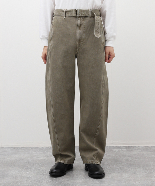 セール】LEMAIRE(ルメール) TWISTED BELTED PANTS PA326LD1017