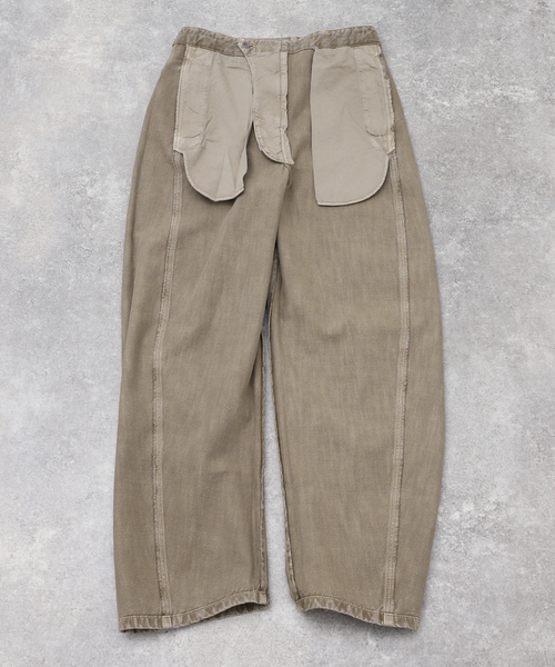 LEMAIRE ルメール パンツ（その他） ベージュ 2026023S0031 セール】TWISTED BELTED PANTS（その他パンツ）｜LEMAIRE