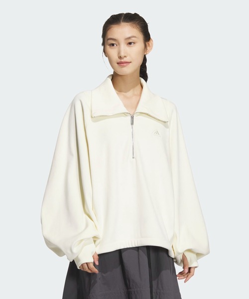 adidas レディース ラックスフロー ベロアトップ adidas（アディダス）の「レディース ラックスフロー ベロア