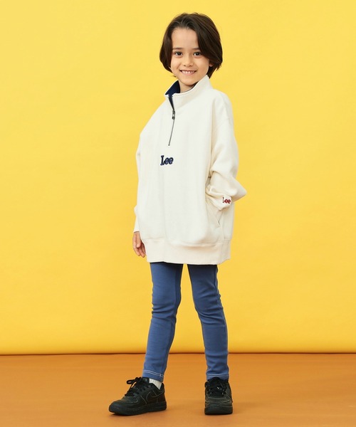 セール】Lee/リー【110-150cm】【親子リンク】キッズ ハーフジップ