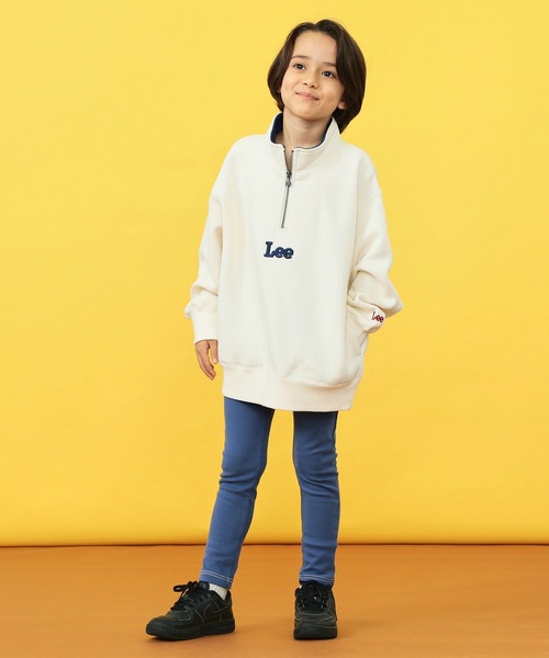 セール】Lee/リー【110-150cm】【親子リンク】キッズ ハーフジップ