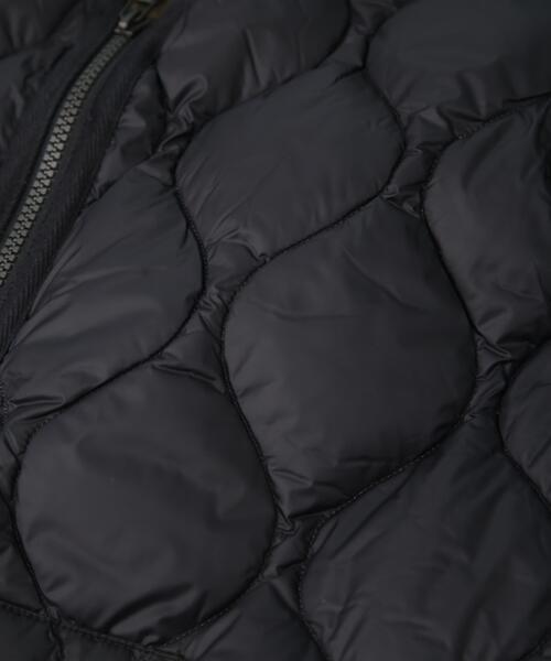 TAION（タイオン）の「TAION/MILITARY V NECK W-ZIP DOWN VT（ダウンジャケット/コート・メンズ・オフホワイト/ブラック・L/M）」の14枚目の写真