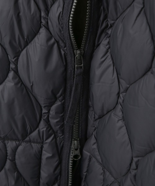 TAION（タイオン）の「TAION/MILITARY V NECK W-ZIP DOWN VT（ダウンジャケット/コート・メンズ・オフホワイト/ブラック・L/M）」の18枚目の写真