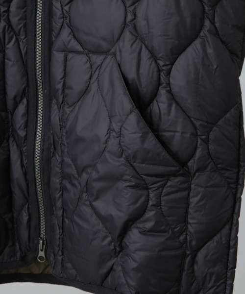 TAION（タイオン）の「TAION/MILITARY V NECK W-ZIP DOWN VT（ダウンジャケット/コート・メンズ・オフホワイト/ブラック・L/M）」の19枚目の写真