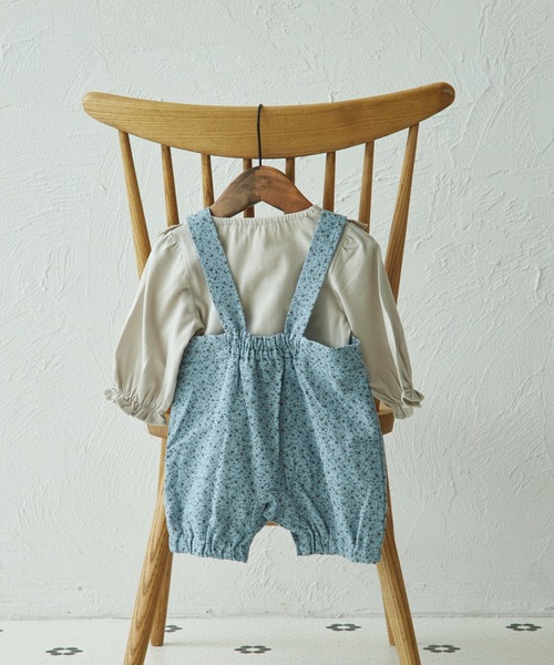 pairmanon（ペアマノン）の「【ベビー】総柄 ワイドシルエット サロペット（その他ベビーウェア・キッズ・ブラウン/ベージュ系その他2/ベージュ系その他・70/80）」の10枚目の写真