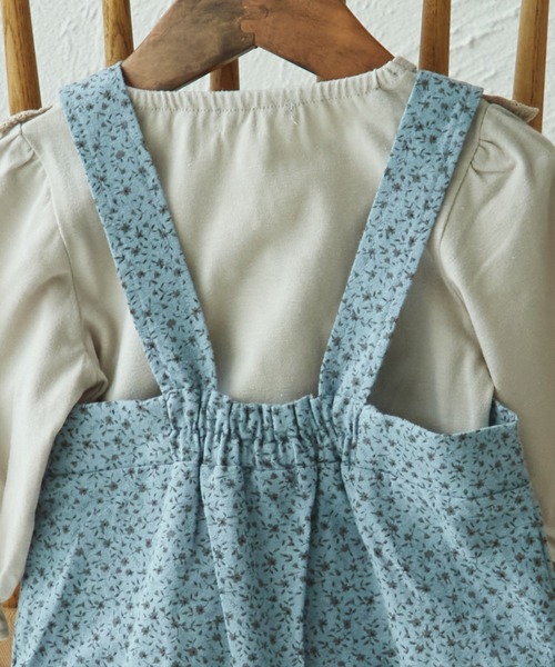 pairmanon（ペアマノン）の「【ベビー】総柄 ワイドシルエット サロペット（その他ベビーウェア・キッズ・ブラウン/ベージュ系その他2/ベージュ系その他・70/80）」の12枚目の写真