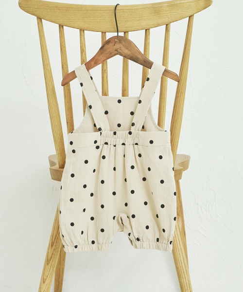 pairmanon（ペアマノン）の「【ベビー】総柄 ワイドシルエット サロペット（その他ベビーウェア・キッズ・ブラウン/ベージュ系その他2/ベージュ系その他・70/80）」の16枚目の写真