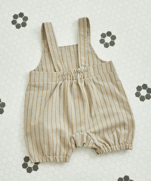 pairmanon（ペアマノン）の「【ベビー】総柄 ワイドシルエット サロペット（その他ベビーウェア・キッズ・ブラウン/ベージュ系その他2/ベージュ系その他・70/80）」の9枚目の写真