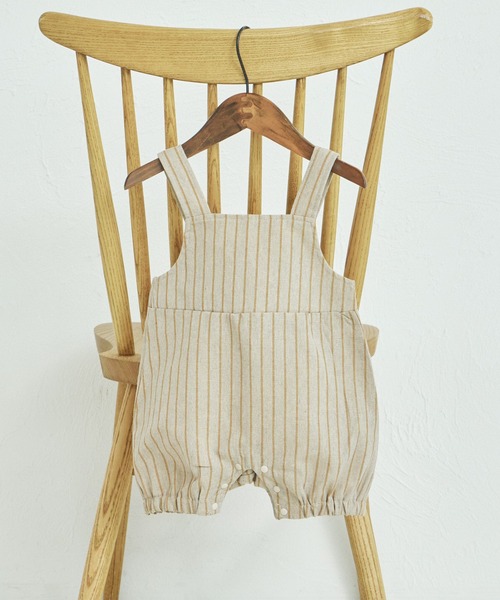 pairmanon（ペアマノン）の「【ベビー】総柄 ワイドシルエット サロペット（その他ベビーウェア・キッズ・ブラウン/ベージュ系その他2/ベージュ系その他・70/80）」の18枚目の写真