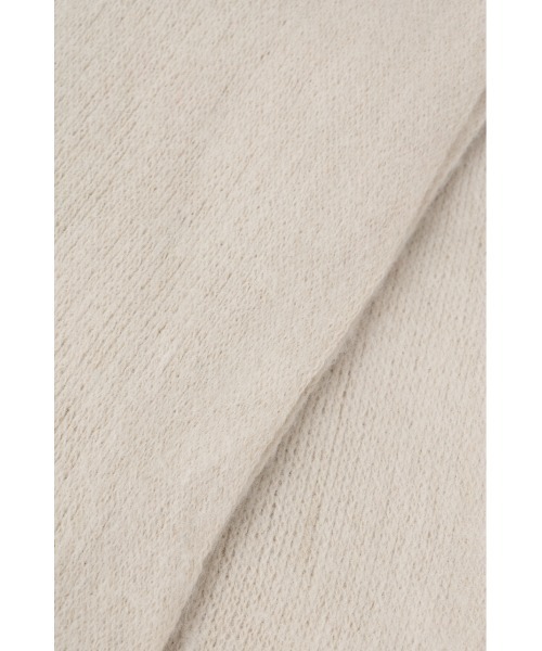 AZUL by moussy（アズールバイマウジー）の「ニットフリンジストール（ストール/ショール・レディース・ライトベージュ/レッド/ターコイズブルー/チャコールグレー・FREE）」の16枚目の写真