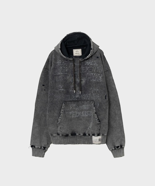 MIHARAYASUHIRO/ミハラヤスヒロ】BLEACHED HOODIE（パーカー）｜Maison