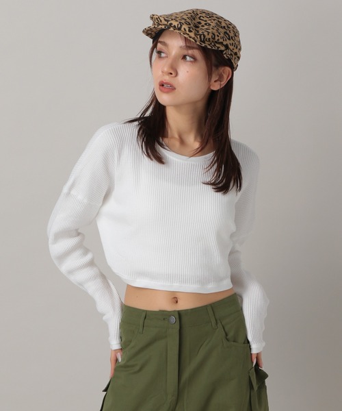 FOREVER 21(フォーエバー トゥエンティーワン)の「サーマルプルオーバー(その他トップス・レディース・ブラック/グレー/ホワイト系その他・SMALL/MEDIUM)」の2枚目の写真