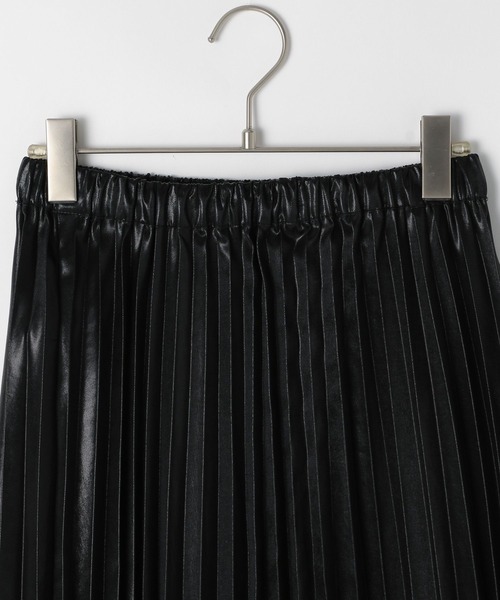 LEPSIM（レプシィム）の「グリッタープリーツスカート　203247（スカート・レディース・ブラック/グレー/カーキ/グリーン・FREE）」の9枚目の写真