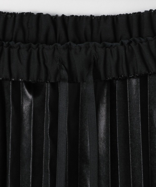 LEPSIM（レプシィム）の「グリッタープリーツスカート　203247（スカート・レディース・ブラック/グレー/カーキ/グリーン・FREE）」の8枚目の写真