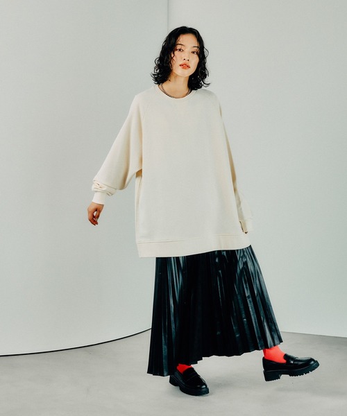 LEPSIM（レプシィム）の「グリッタープリーツスカート　203247（スカート・レディース・ブラック/グレー/カーキ/グリーン・FREE）」の13枚目の写真