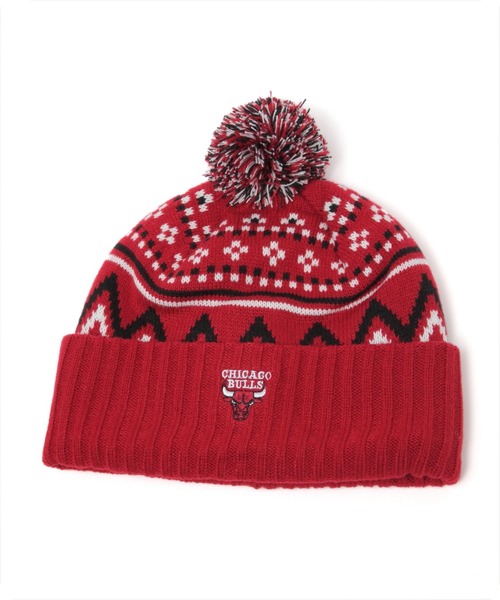 NBA（エヌビーエー）の「【NBA】チームボンボンワッチ（ニットキャップ/ビーニー・メンズ・パープル/レッド/ボルドー/グリーン・FREE）」の6枚目の写真