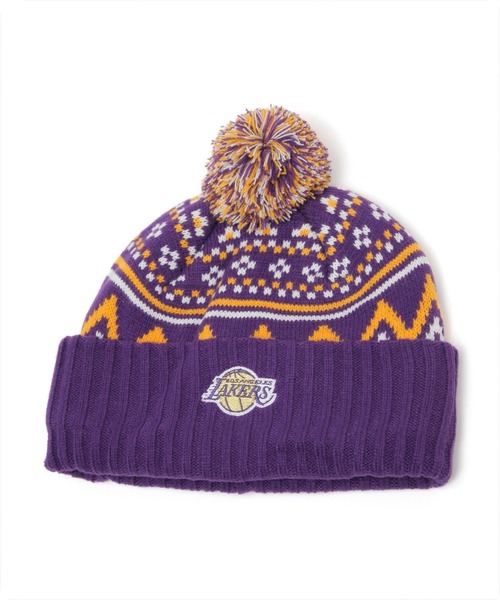NBA（エヌビーエー）の「【NBA】チームボンボンワッチ（ニットキャップ/ビーニー・メンズ・パープル/レッド/ボルドー/グリーン・FREE）」の9枚目の写真