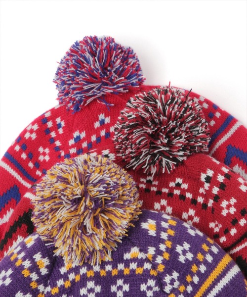 SHIMBO　2024年ワールドシリーズ 帽子ボンボン付ビーニー 楽天市場】猫耳 帽子 ボンボン ニット帽 ニットキャップ ワッチ