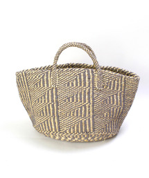 UNBILLION | アフリカンスクエアー AFRICANSQUARE / アクリルサイザルバッグ共手(かごバッグ)