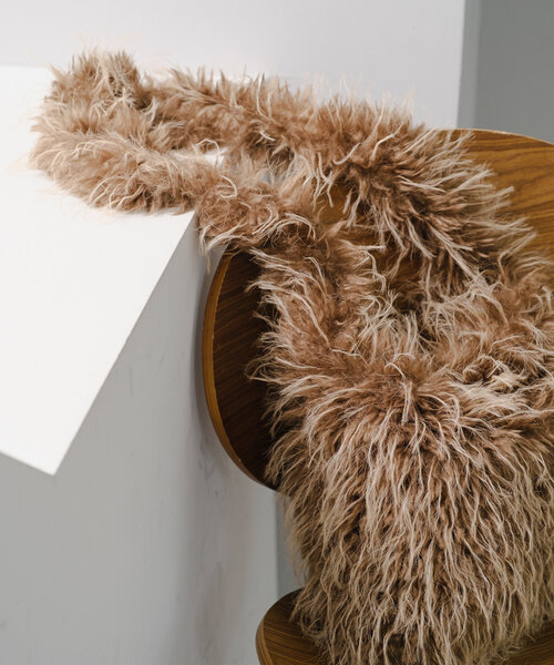 Kastane（カスタネ）の「*ロングファーバッグ（ショルダーバッグ・レディース・アイボリー/グレー/ブラウン・FREE）」の14枚目の写真