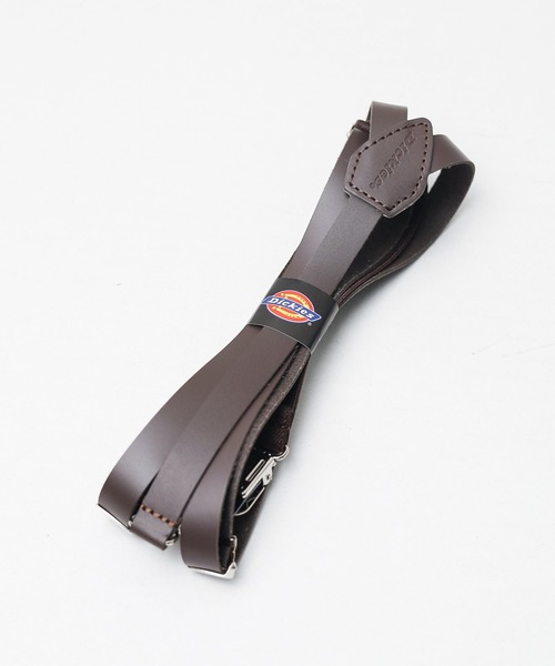 Dickies(ディッキーズ)の「【Dickies】Leather Suspender(サスペンダー・メンズ・ホワイト/ダークブラウン/ライトブラウン/ブラック・FREE)」の5枚目の写真