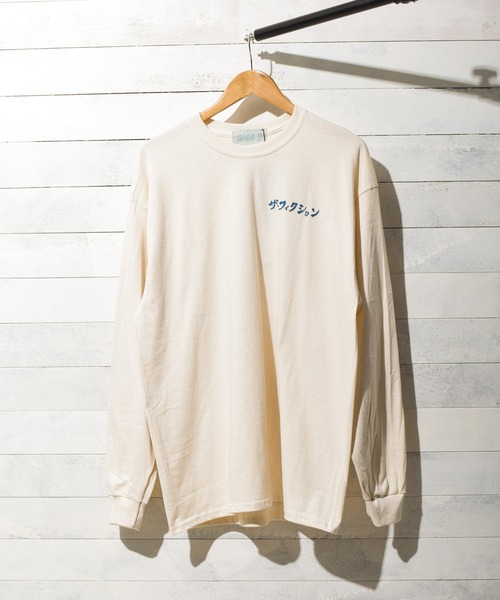 FUN/FOR/FICTION(ファンフォーフィクション)の「【W】【it】【FUN FOR FICTION】THE FICTION LS T(Tシャツ/カットソー・レディース・チャコールグレー/ナチュラル・FREE)」の4枚目の写真