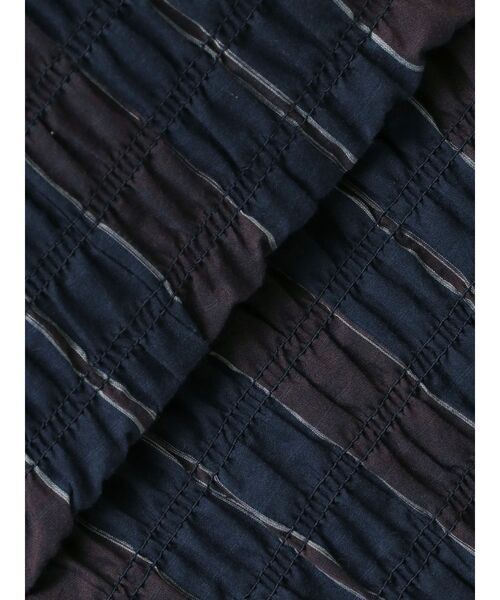 Ungrid（アングリッド）の「シャーリングデザインストライプスカート（スカート・レディース・レッド/ネイビー・FREE）」の10枚目の写真