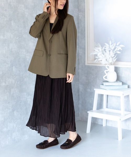 JELLY BEANS(ジェリービーンズ)の「インナーファータッセルモカシン(211-40314)JELLY BEANS(ジェリービーンズ)(モカシン/デッキシューズ・レディース・ブラック系/ダークブラウン/グレイッシュベージュ・S/M/L/LL)」の17枚目の写真
