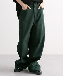Soiunique | 綿１００％超ゆったりツイルワイドパンツ ［Soiunique］(その他パンツ)
