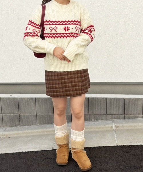 メルトン台形スカート IENA（イエナ）の「メルトン台形スカート◇（スカート）」 - WEAR