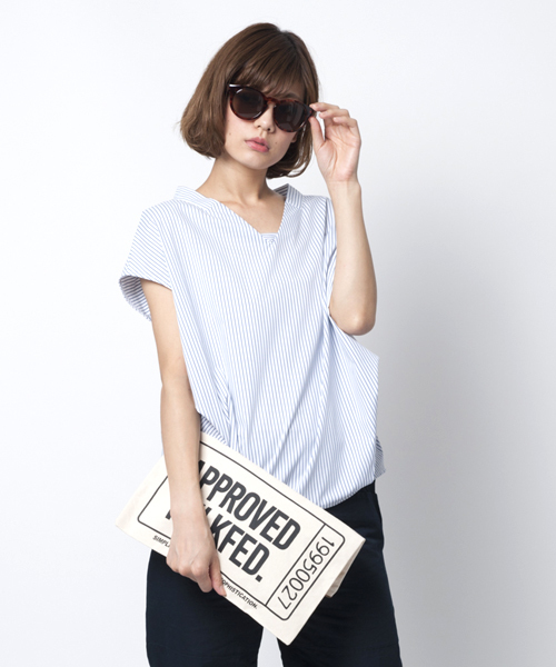 MILKFED.（ミルクフェド）の「RIBBON POINT SUNGLASS（リボン/ロゴ/サングラス/ワンポイント）（サングラス・レディース・ブラック/ブラウン/ベージュ・ONE SIZE）」の3枚目の写真