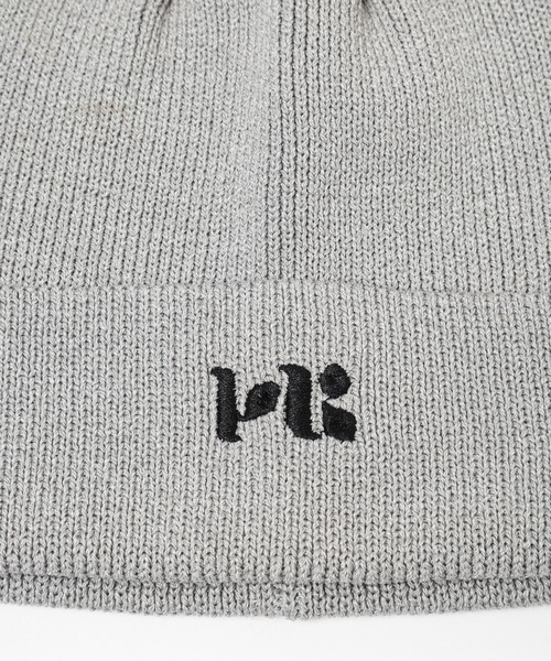 PAGEBOY（ページボーイ）の「ロゴビーニー（ニットキャップ/ビーニー・レディース・グレー/ブラック・FREE）」の3枚目の写真