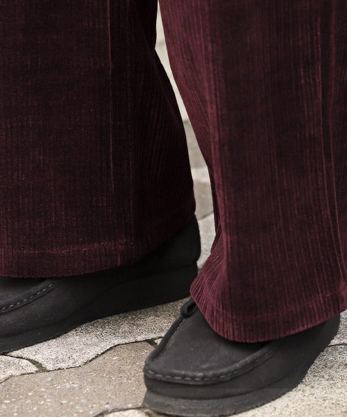 LUXSTYLE(ラグスタイル)の「コーデュロイワイドイージーパンツ(その他パンツ・メンズ・ブラウン/ワインレッド/チャコールグレー/ブラック・L/M)」の16枚目の写真
