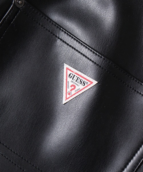 Guess(ゲス)の「GUESS GO RAYMOND PU CARPENTER PANT 合成皮革 ワイドペインターパンツ(その他パンツ・メンズ・ブラック・30/31/32)」の13枚目の写真