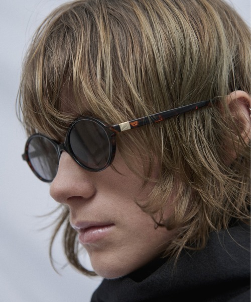 Carmelo（カーメロ）の「Flat circle sunglass（サングラス・レディース・ブラック/ブラウン・FREE）」の4枚目の写真