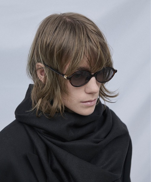 Carmelo（カーメロ）の「Flat circle sunglass（サングラス・レディース・ブラック/ブラウン・FREE）」の3枚目の写真