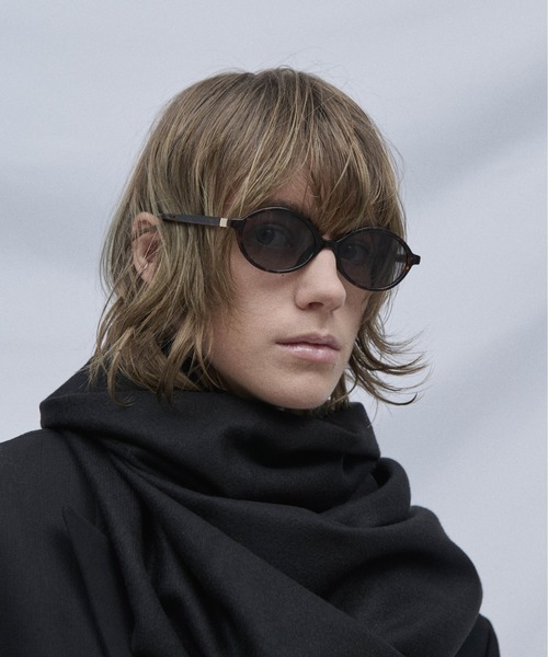 Carmelo（カーメロ）の「Flat circle sunglass（サングラス・レディース・ブラック/ブラウン・FREE）」の8枚目の写真