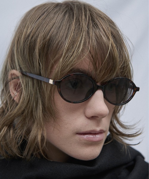 Carmelo（カーメロ）の「Flat circle sunglass（サングラス・レディース・ブラック/ブラウン・FREE）」の9枚目の写真